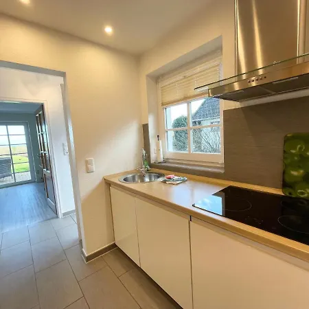 公寓 Haus Am Wattenmeer Watt N Idyll